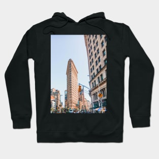 Flatiron Building in New York City - Travel Photography Hoodie